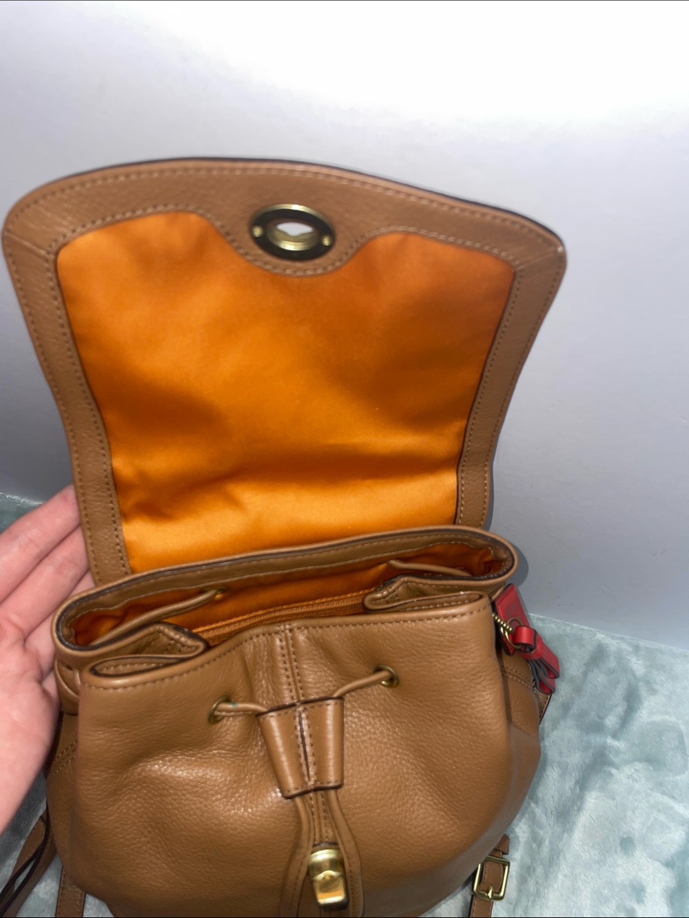 Coach ‘Park’ Leather Backpack - Picture 12 of 15